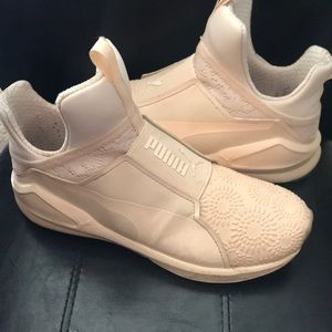 Rihanna Puma high top sneakers